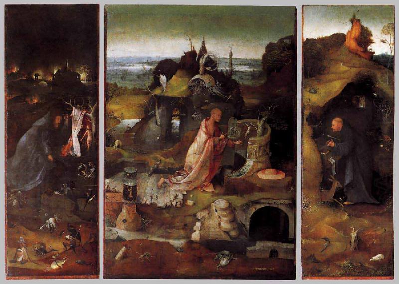 Hieronymus Bosch Hermit Saint china oil painting image